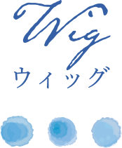 ヘアサロンアクアのウィッグについて